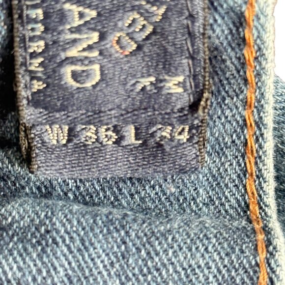 Lucky Brand 221 Original Straight Leg Jeans Mens 36 x 34 Medium Wash - Picture 6 of 14